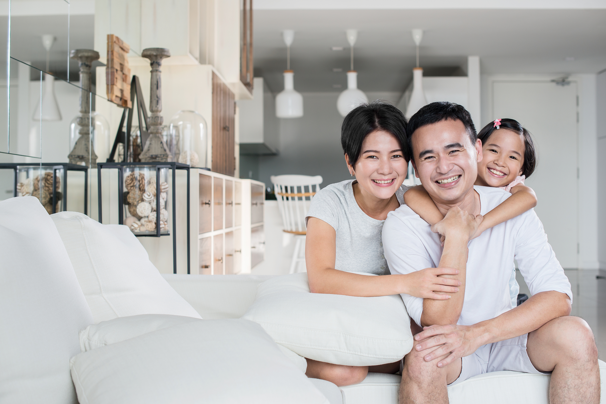 Happy Family At Home